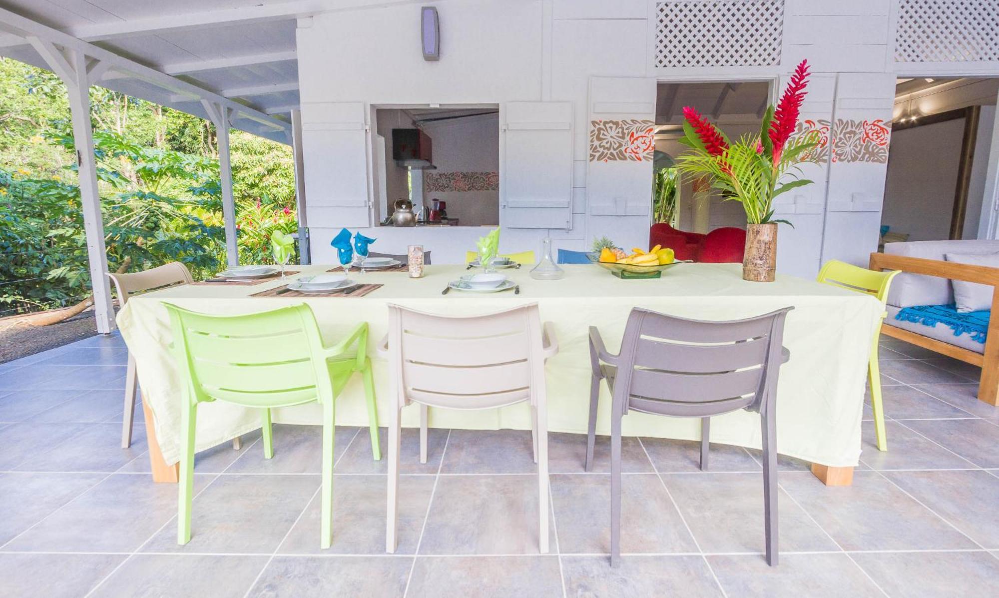 Ecolodges Karet Deshaies Esterno foto