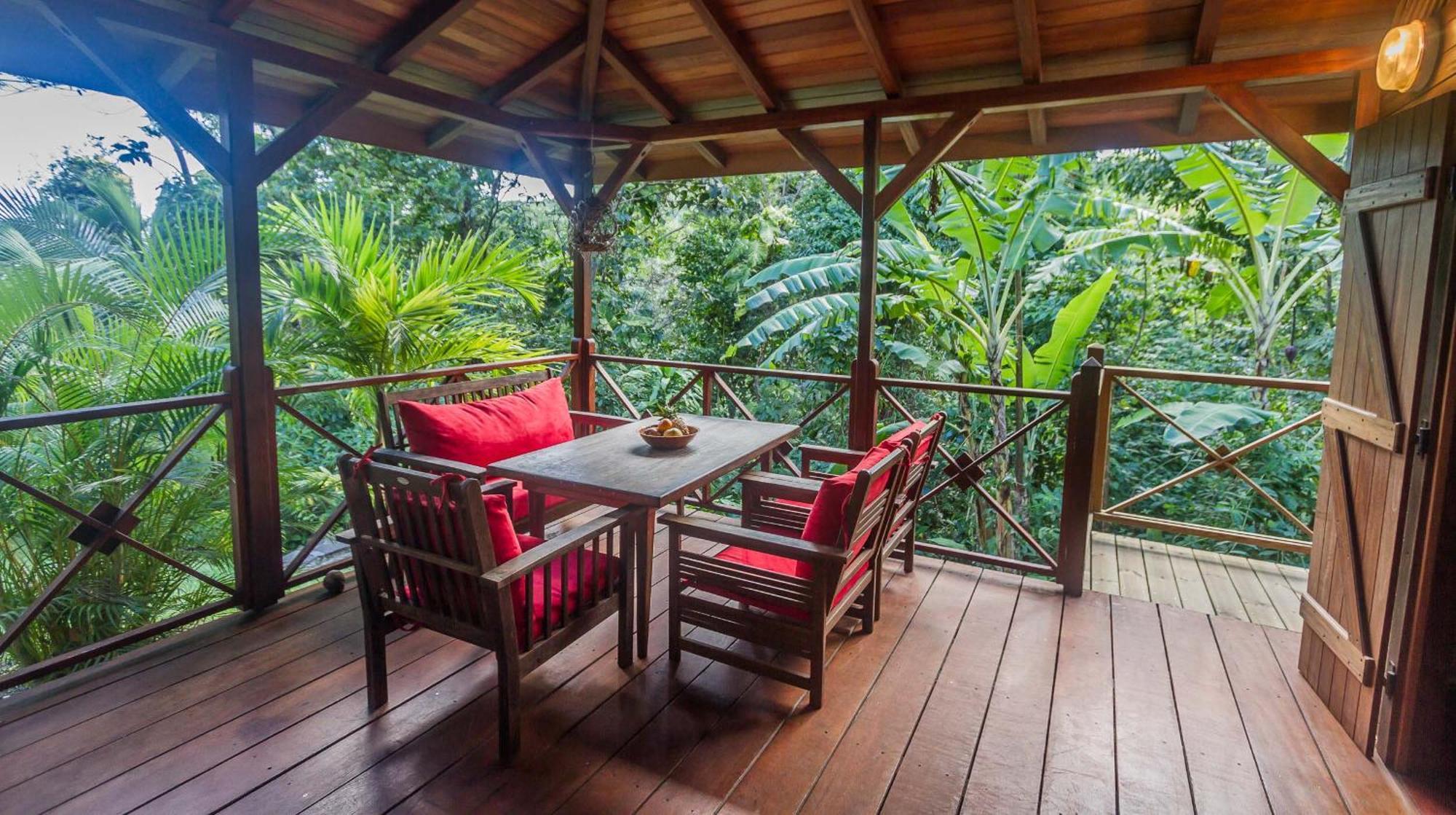 Ecolodges Karet Deshaies Esterno foto
