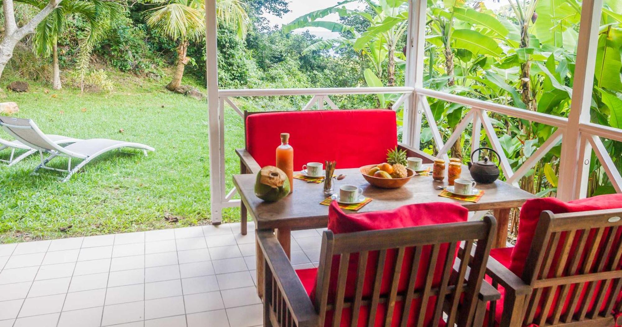 Ecolodges Karet Deshaies Esterno foto